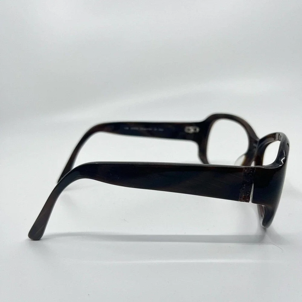 Sigrid Olsen Women's Eyeglasses Frame Mahogany Horn 57-15-130 H6830‎